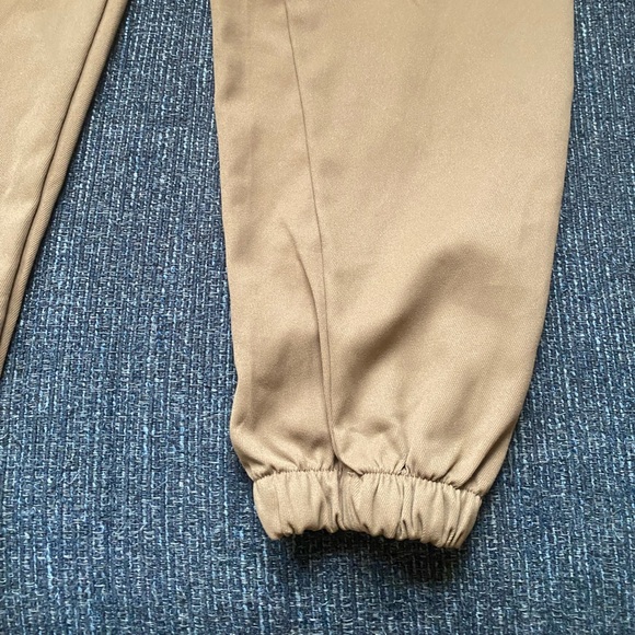 Tan Jogger Pants - Picture 2 of 4